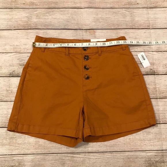 NWT Old Navy High-Waisted Button Fly Shorts Size 0 - Picture 6 of 7